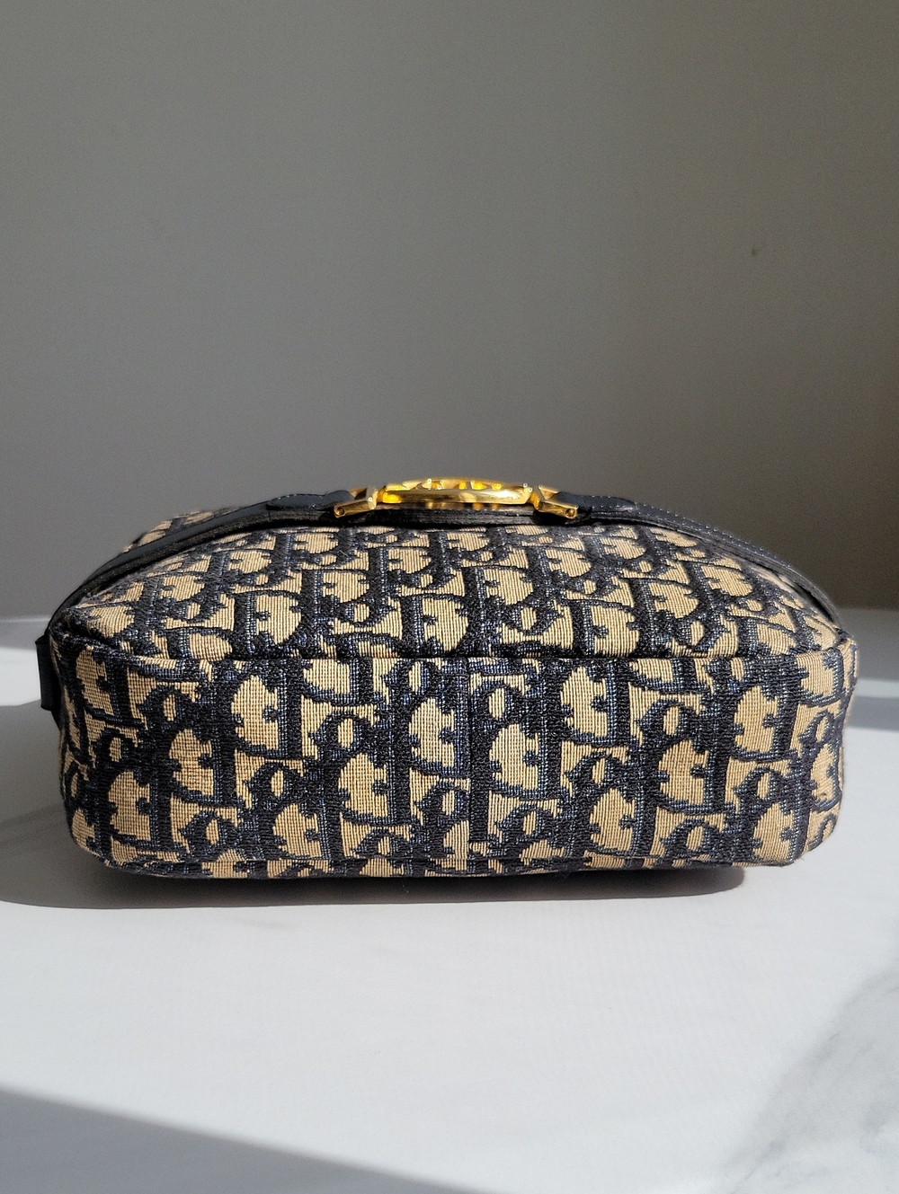 Vintage Christian Dior Oblique Jacquard Shoulder Bag - Picture 6 of 16